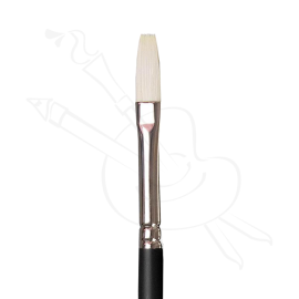 PINCEL PLANO SINTETICO BLACK LINE KUM NRO 4