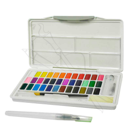 SET DE ACUARELA EN PASTILLA GIORGIONE 36 COLORES
