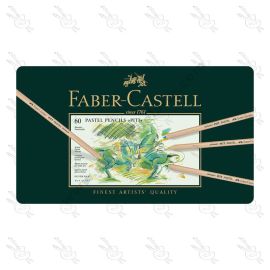 ESTUCHE DE 60 LAPICES FABER CASTELL PASTEL PITT