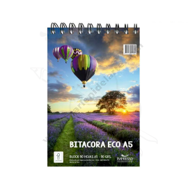 BLOCK BITÁCORA ECO 90 GR A5 90H