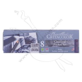 SET DE CARBONCILLO 8 UNIDADES CRETACOLOR
