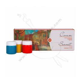 SET DE GOUACHES X12 SONNET 40ML