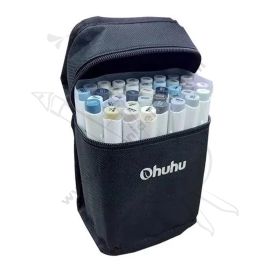 MARCADORES OHUHU 36 UND TONOS GRISES PUNTA PINCEL Y BISELADA + BLENDER