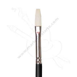 PINCEL PLANO SINTETICO BLACK LINE KUM NRO 4