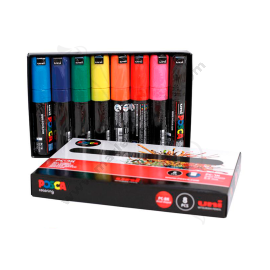 ESTUCHE DE MARCADORES POSCA PC-7M  X8