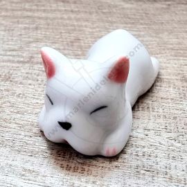 POSA PINCEL DE PORCELANA PERRO