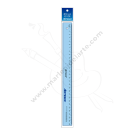 REGLA TRANSPARENTE ARTESCO 30CM