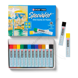 ESTUCHE DE 12 TIZAS OLEO PASTEL SPECIALIST SAKURA